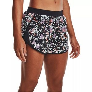 Under Armour NWT Fly-By 2.0 Printed Shorts for Ladies XS